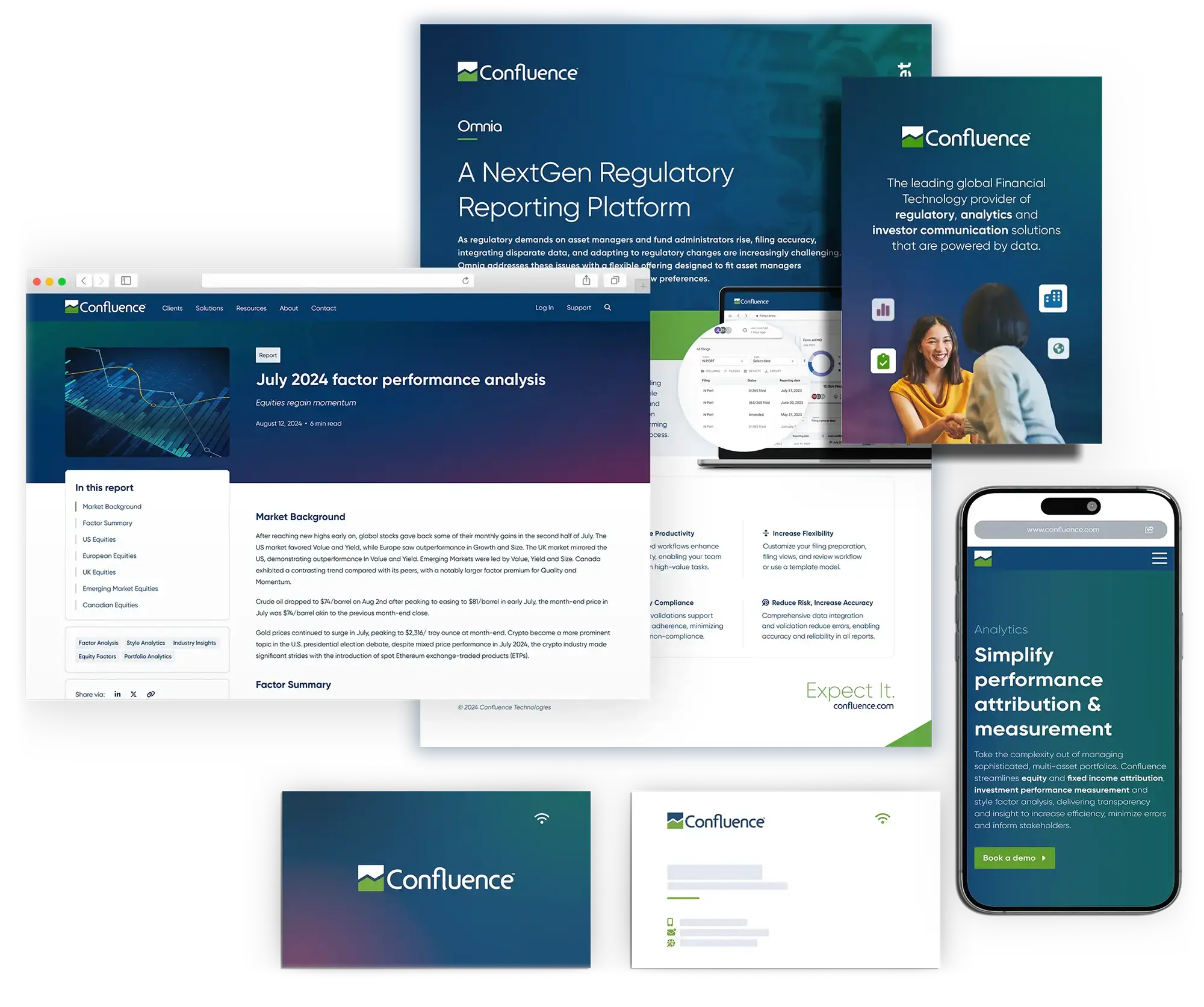 New Confluence branded content