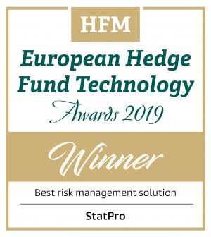 HFM European Hedge Fund Technology Awards 2019 Best Risk Management Solution Winner - Statpro (Logo)