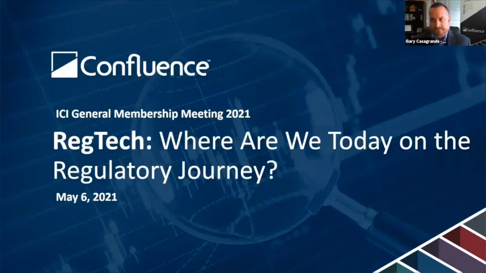 RegTech: Where are we today on the regulatory journey