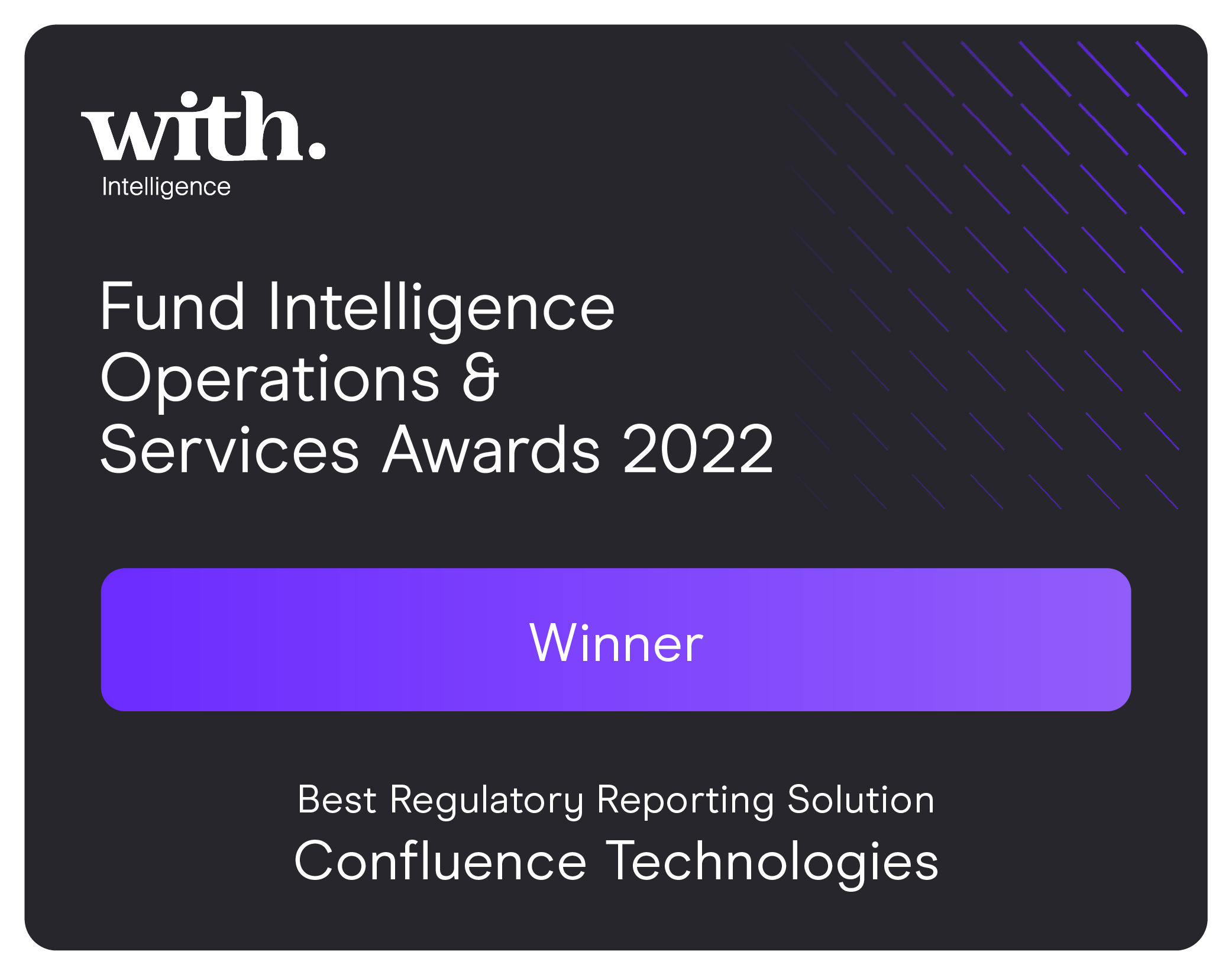 Fund Intelligence Operations Services Award 2022