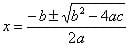 quadratic equation 1