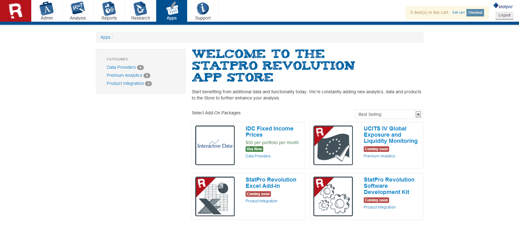 StatPro Revolution App Store screenshot