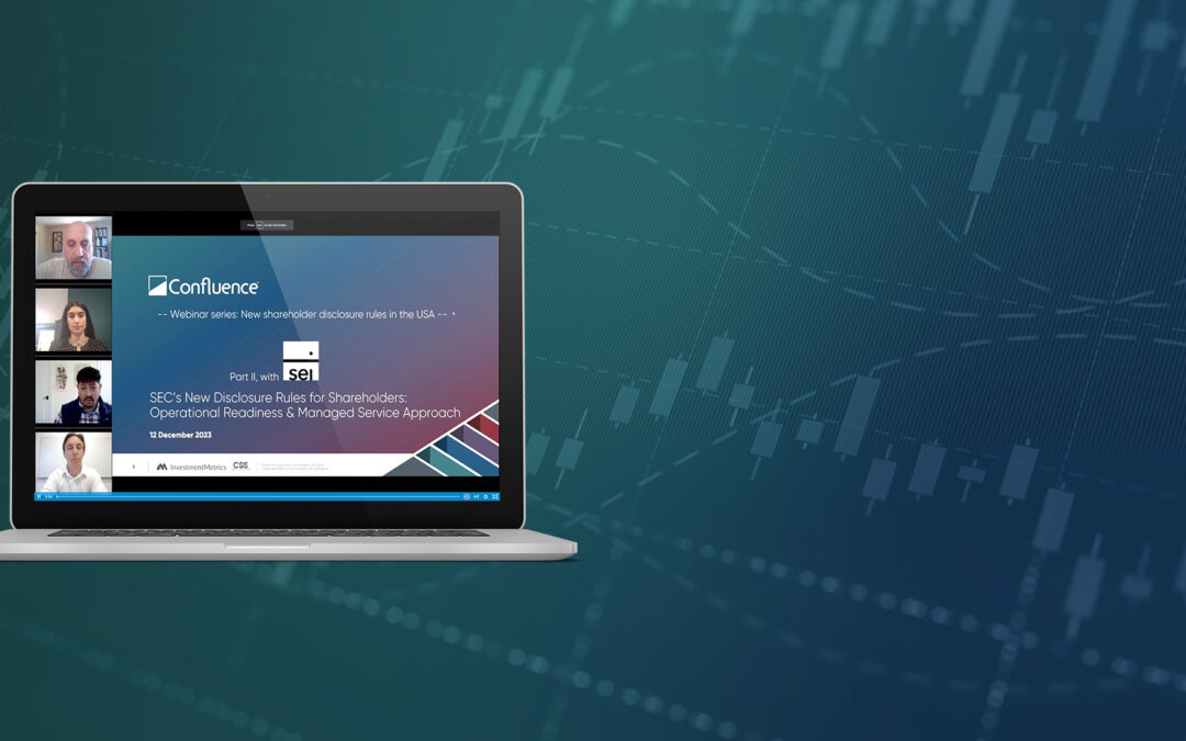 Operationalizing the SEC’s New Disclosure Rules for Shareholders Video