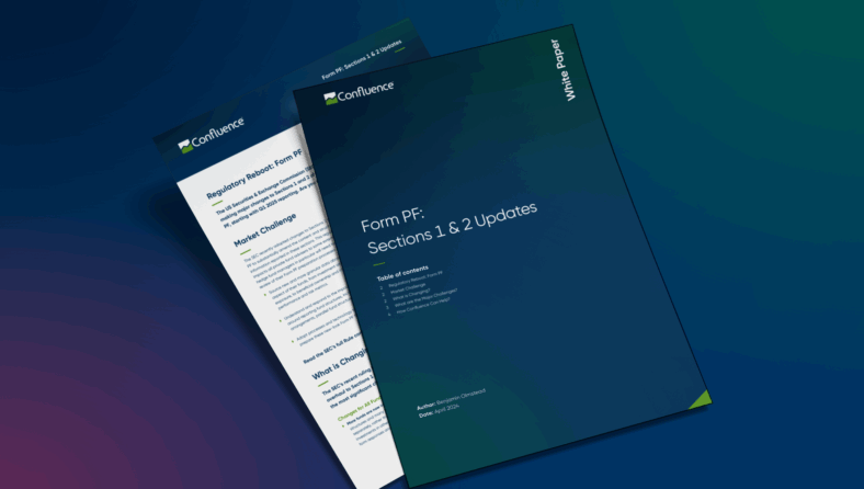 Updates to Form PF: Sections 1 and 2