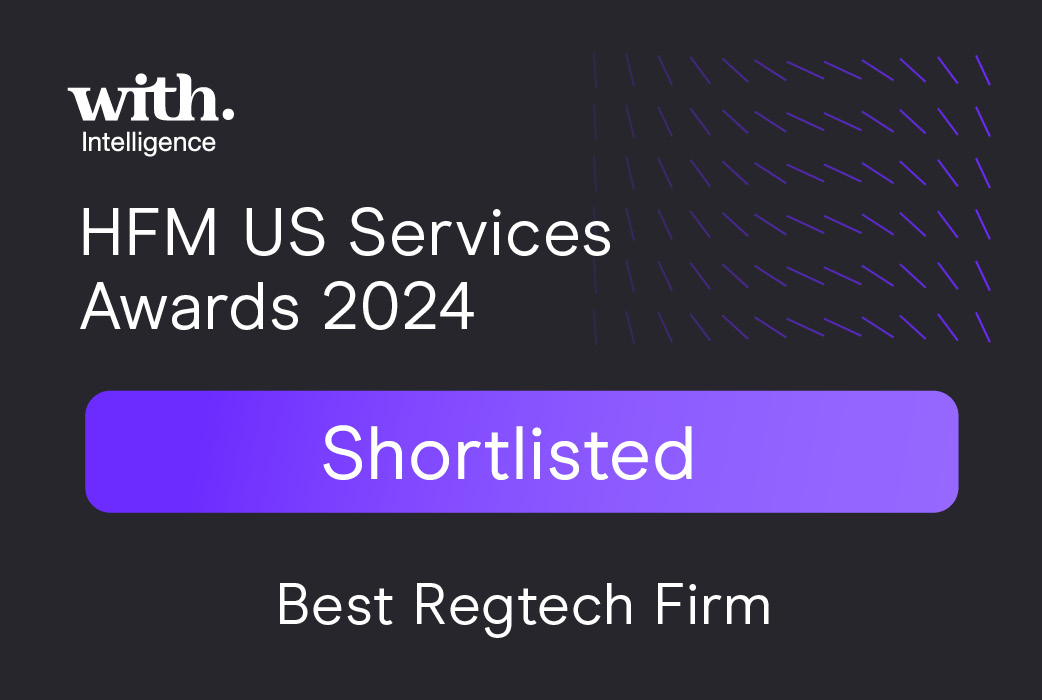 HFM US Services Awards 2024 - Best RegTech Firm shortlist