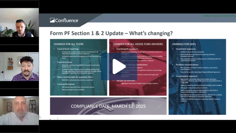 Unpacking SEC Amendments to Form PF Sections 1 and 2 Video