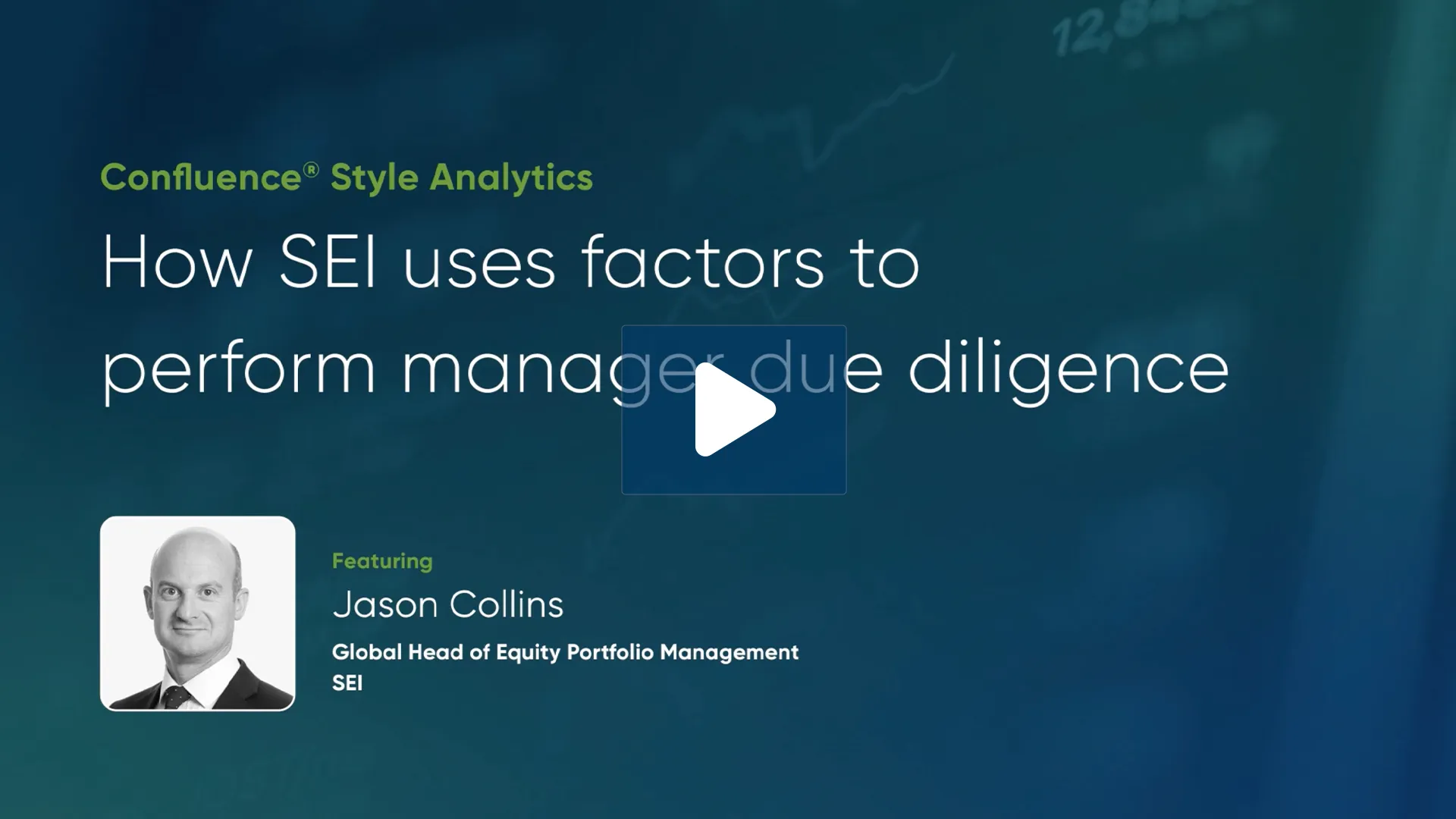 How SEI uses factors to perform manager due diligence