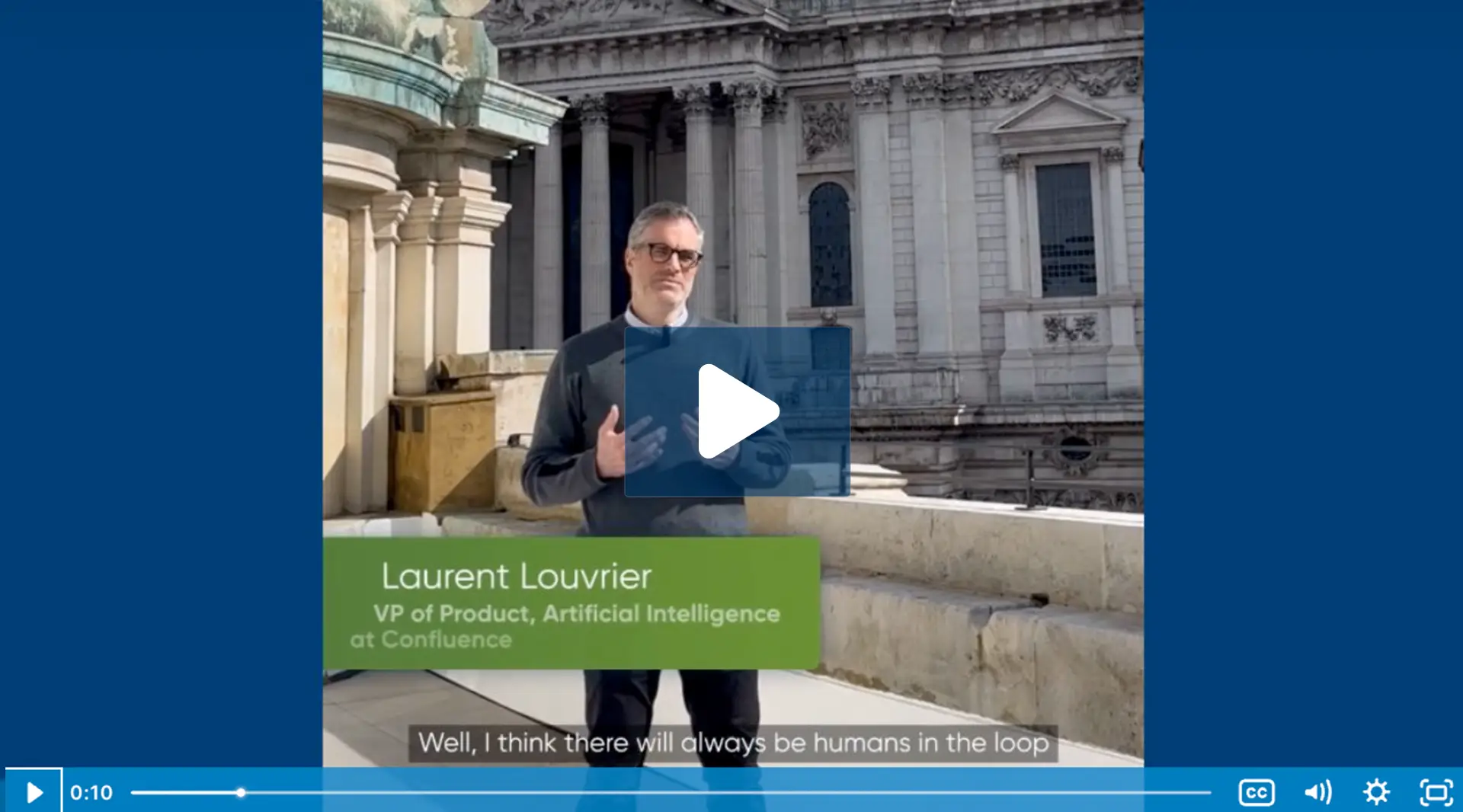 What can you say about humans in the loop?