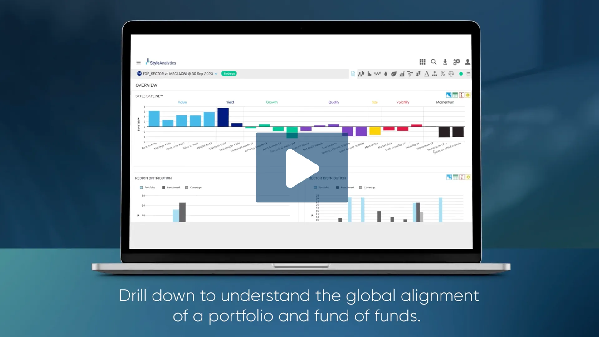 MSCI ESG module in Style Analytics: Product explainer